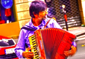 Playing The Streets For Euros